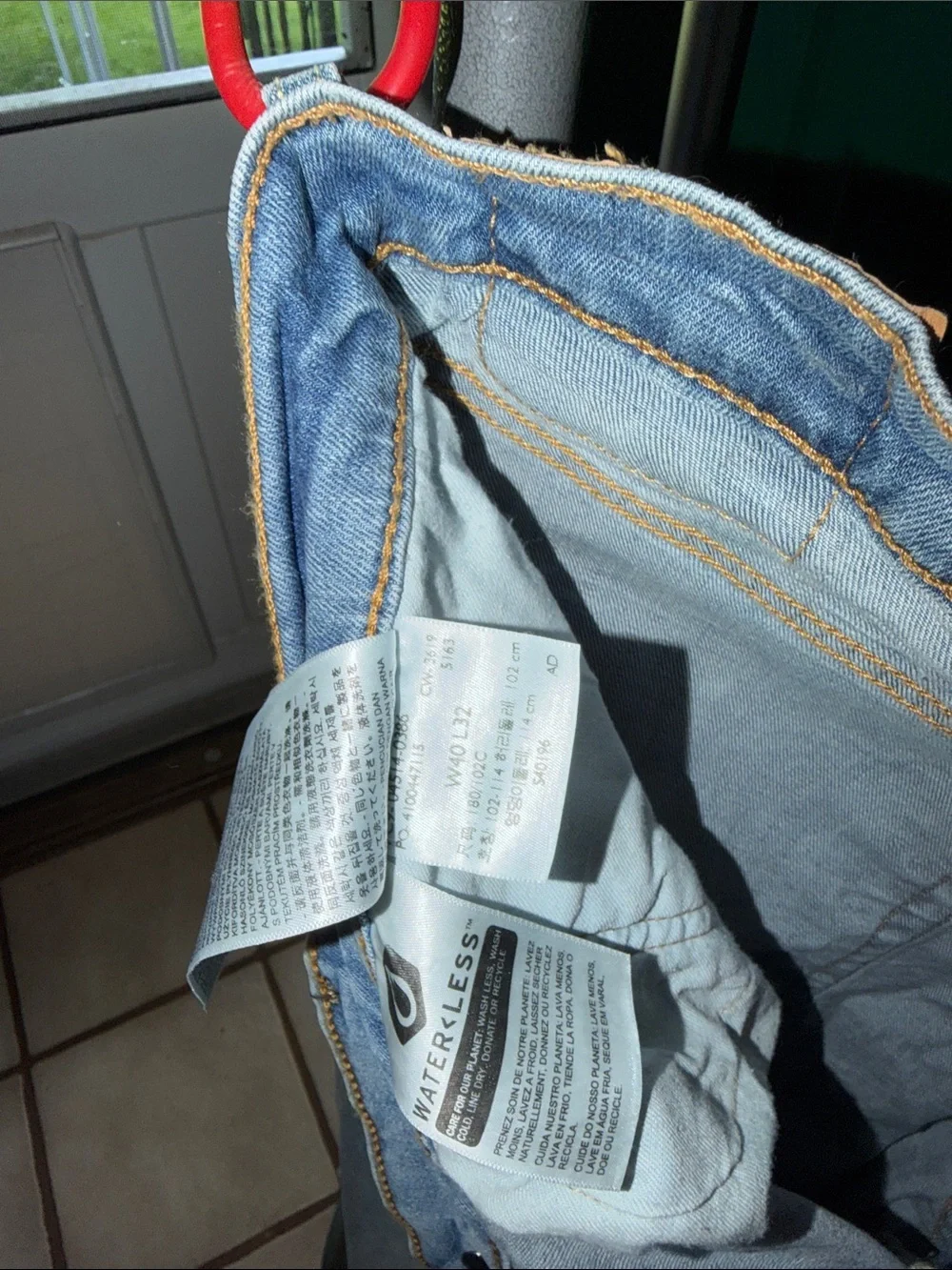 Levi’s 514 Men’s Denim Jeans Pants 40x32